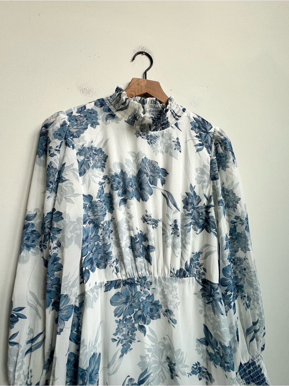 Baltic Born Maxi Dress Blue Floral Luciana Boho Romantic Ethereal Event Whimsy - Picture 12 of 16